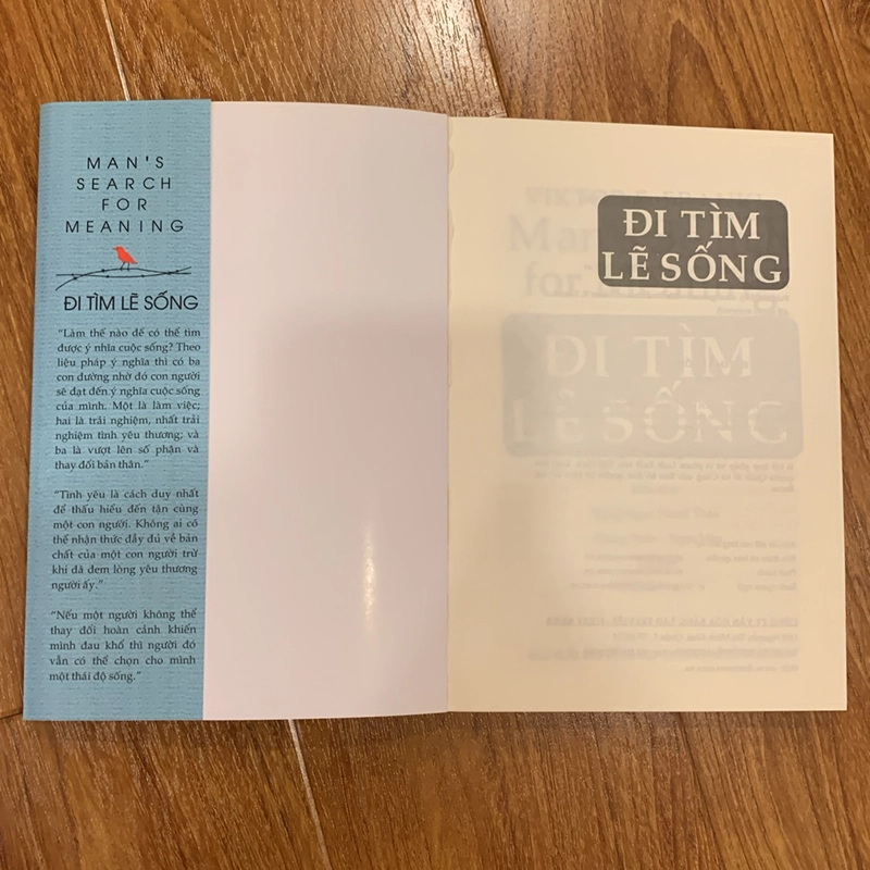 Đi tìm lẽ sống - Man’s search for meaning 461030