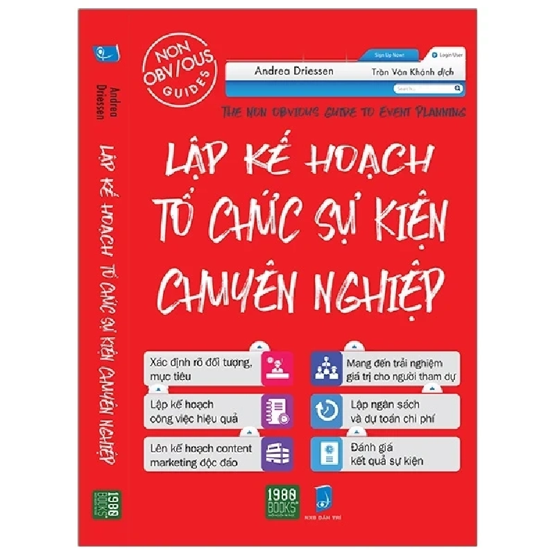 Lập Kế Hoạch Tổ Chức Sự Kiện Chuyên Nghiệp - Andrea Driessen 403358