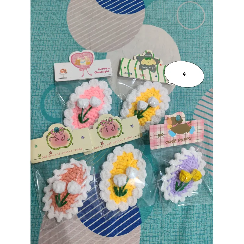 Kẹp tóc len nhiều kiểu dáng (tùy chỉnh màu) 933960