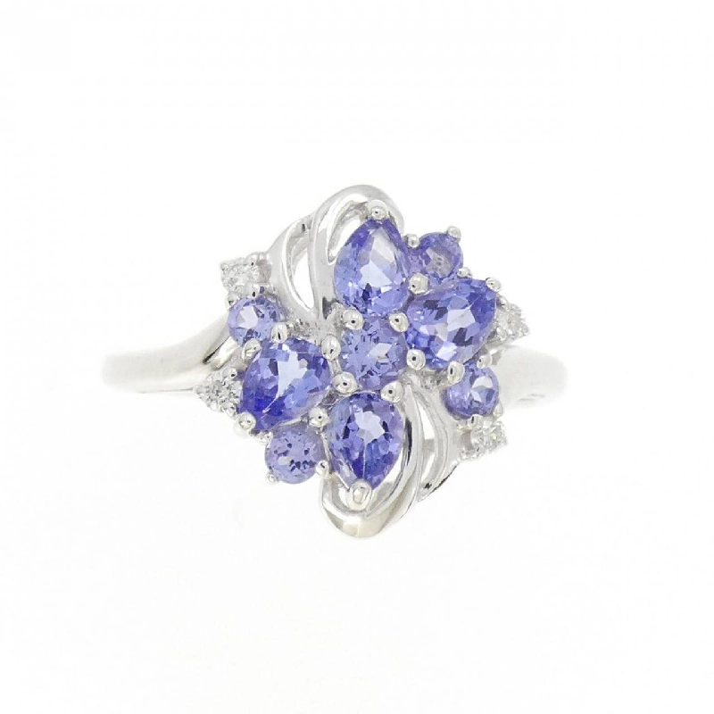 Nhẫn Tanzanite K14WG 666560