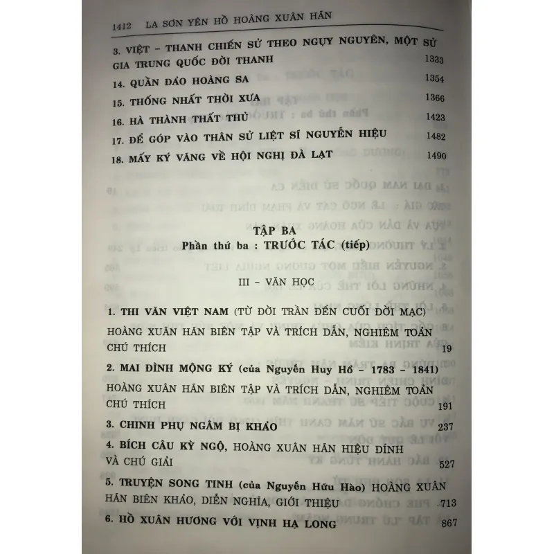 La Sơn Yên Hồ - Hoàng Xuân Hãn (1908-1996) - Phần III 751384