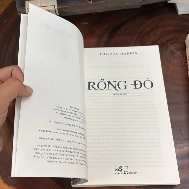 II Combo: Thomas Harris - Rồng Đỏ & Hannibal - 2014 1039608