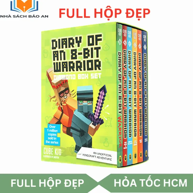 Sách - Diary Of An 8-Bit Warrior 6 Cuốn full hộp đẹp 745061