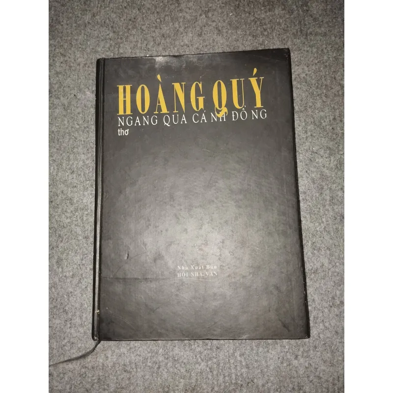 NGANG QUA CÁNH ĐỒNG - THƠ HOÀNG QUÝ 729317