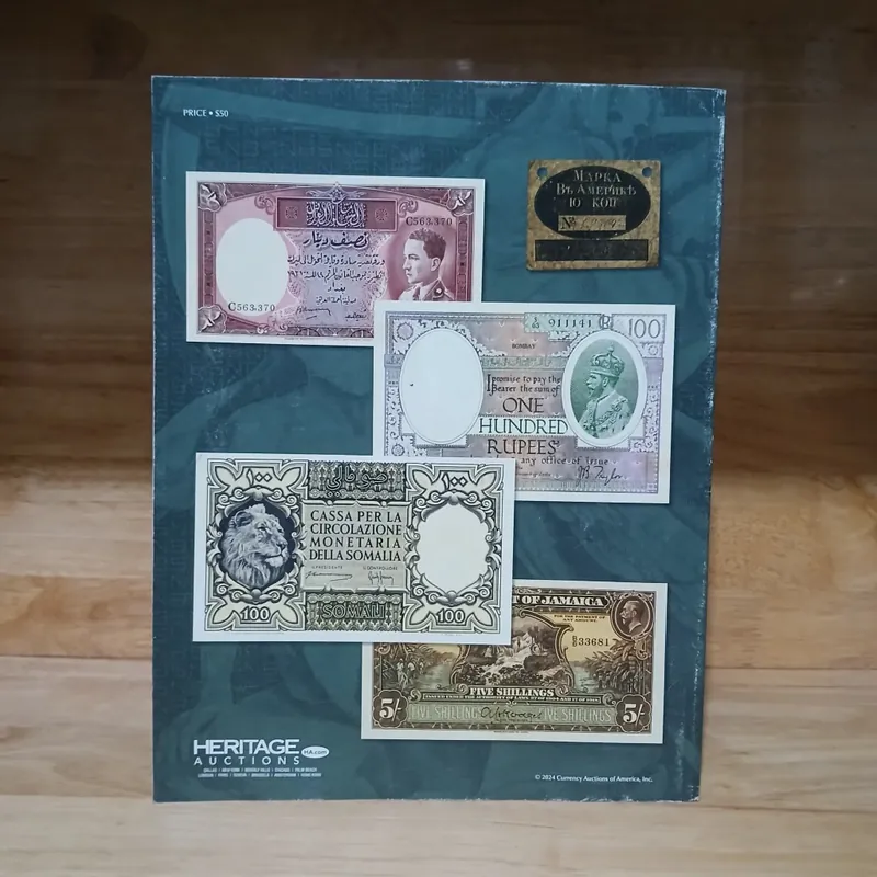 Heritage World Paper Money - March 7-8, 2024 589853