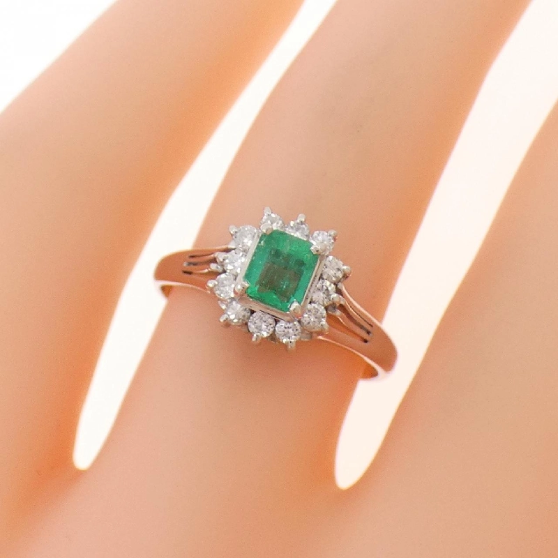 Nhẫn Emerald PT900 0.32CT - Hàng hiệu Chính hãng 854550