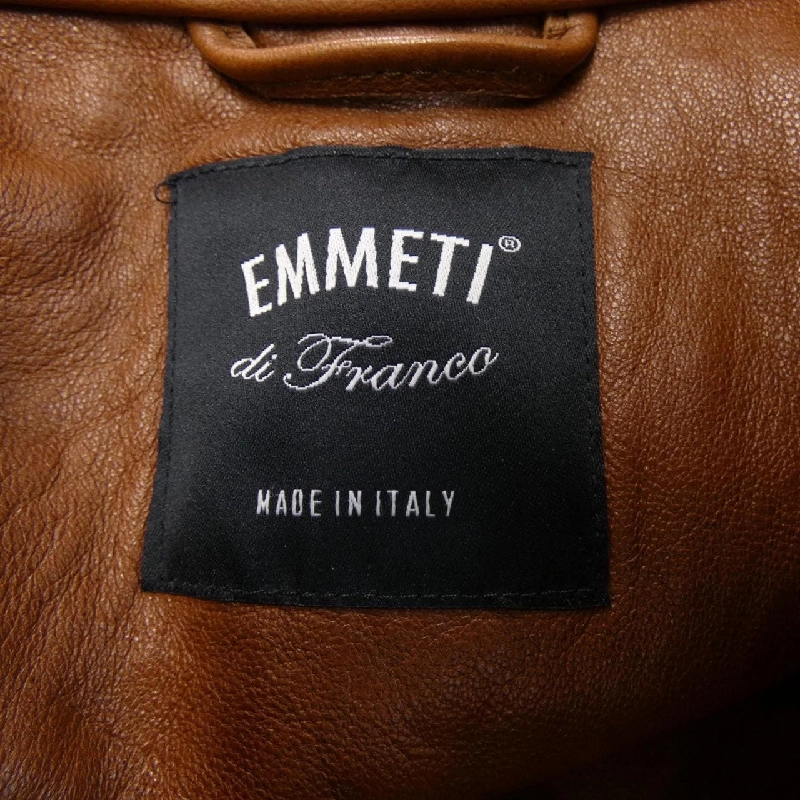 Áo khoác da EMMETI GIAPPONE - Hàng hiệu Authentic 888881