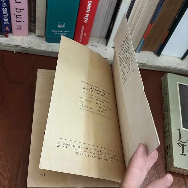 II Sách Xưa: LEP TÔN XTÔL (Trọn Bộ 2 Tập) - 1978 605248