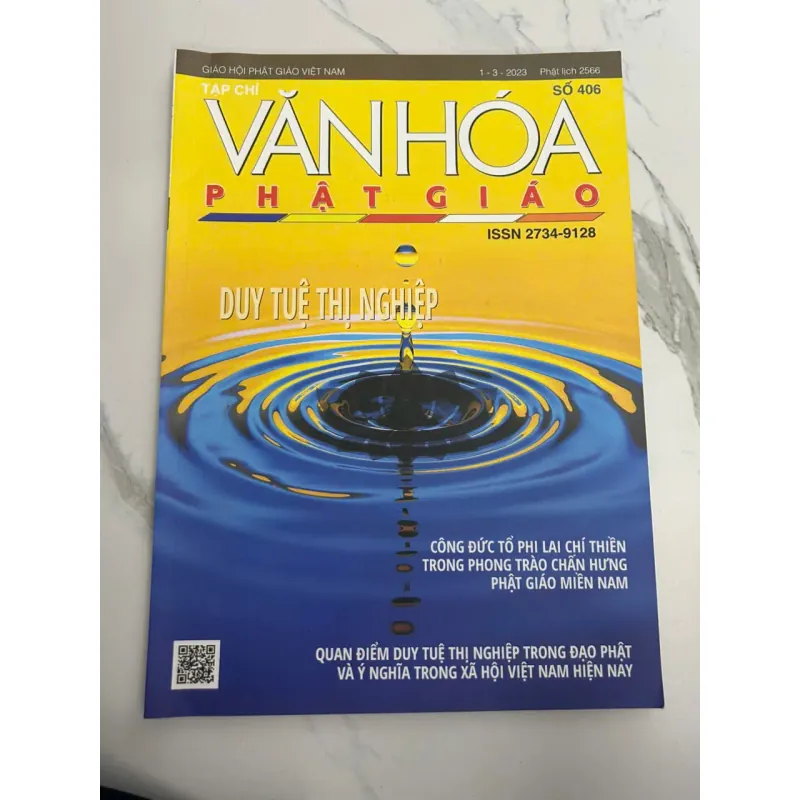 TẠP CHÍ VĂN HÓA PHẬT GIÁO (Số 406, 1-3-2023) - Giáo hội Phật giáo Việt Nam 700420