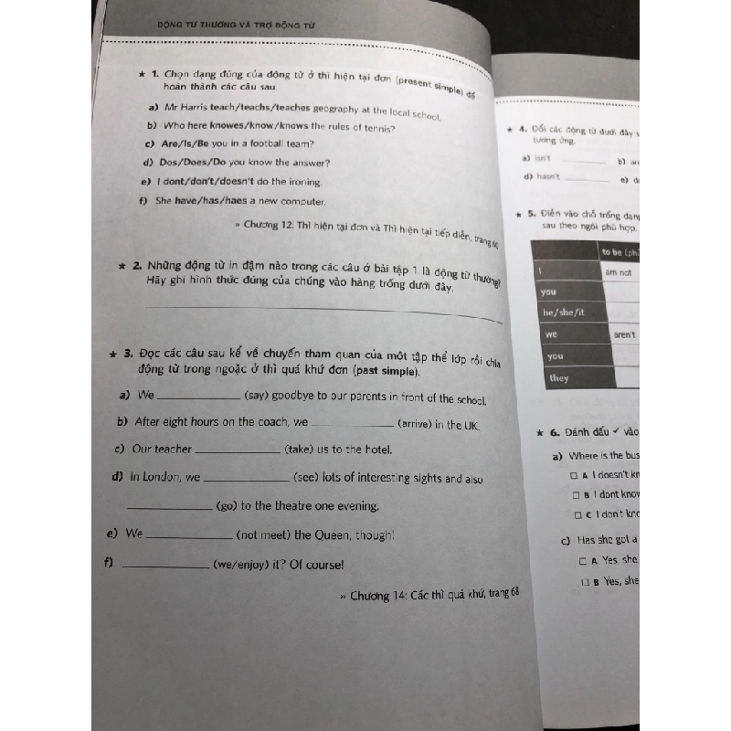 Luyện tập sử dụng động từ và các thì tiếng anh 2019 mới 90% bẩn nhẹ Christina Cott HPB3108 HỌC NGOẠI NGỮ 350221
