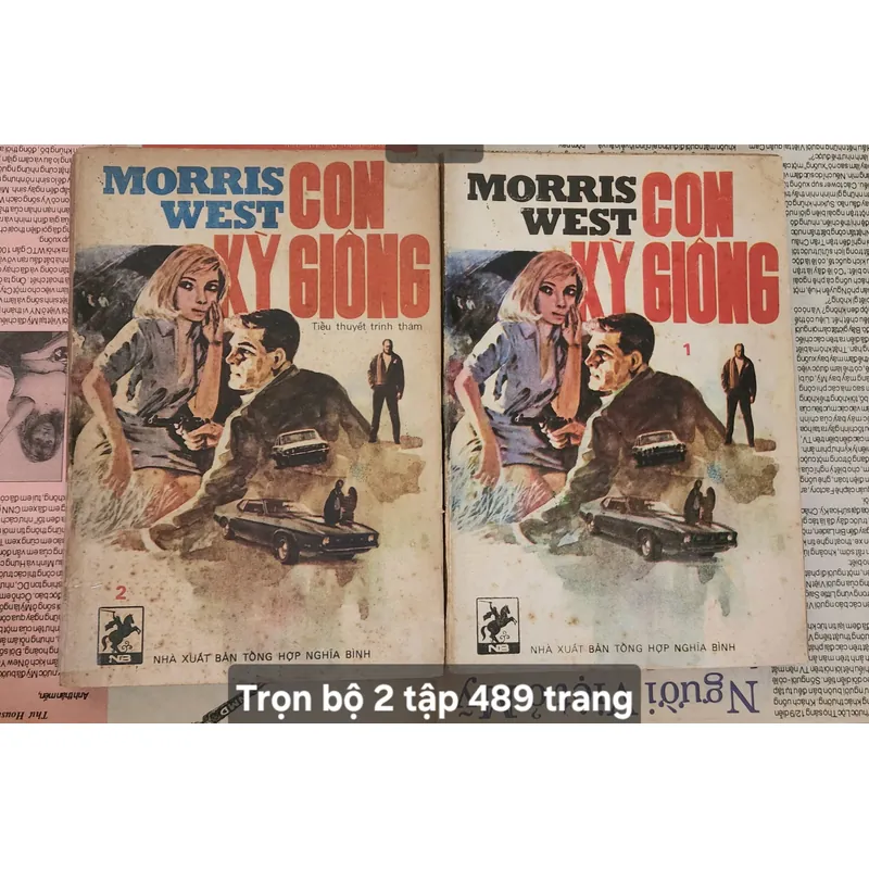 Trọn bộ 2q CON KỲ GIÔNG - Morris West 703806