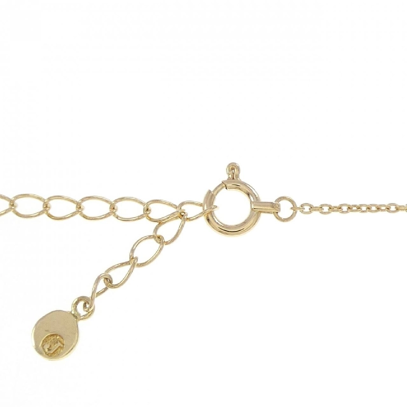 K18YG Chữ cái K Dây chuyền kim cương - Hàng hiệu Chính hãng 858033