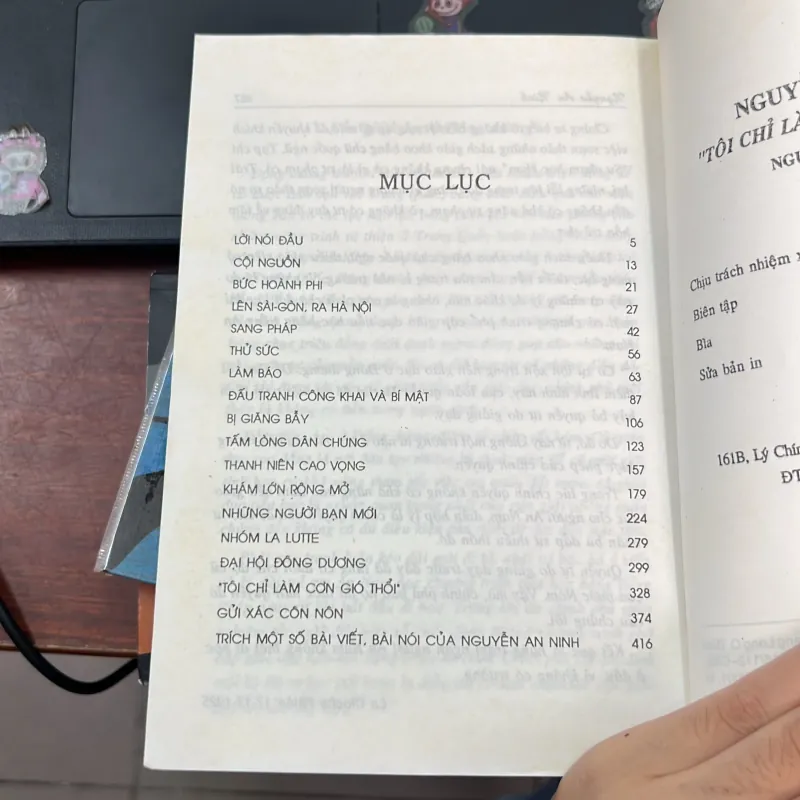 NGUYỄN AN NINH TÔI CHỈ LÀM CƠN GIÓ THỔI - NGUYỄN THỊ MINH 1009107