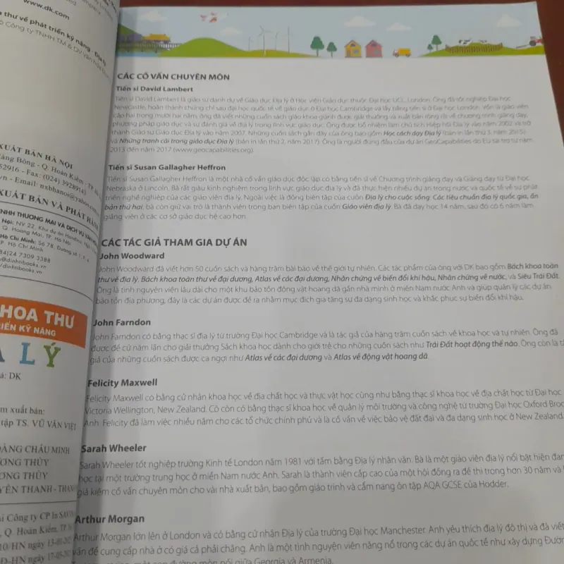 BÁCH KHOA THƯ về phát triển kỹ năng Địa Lý 763180