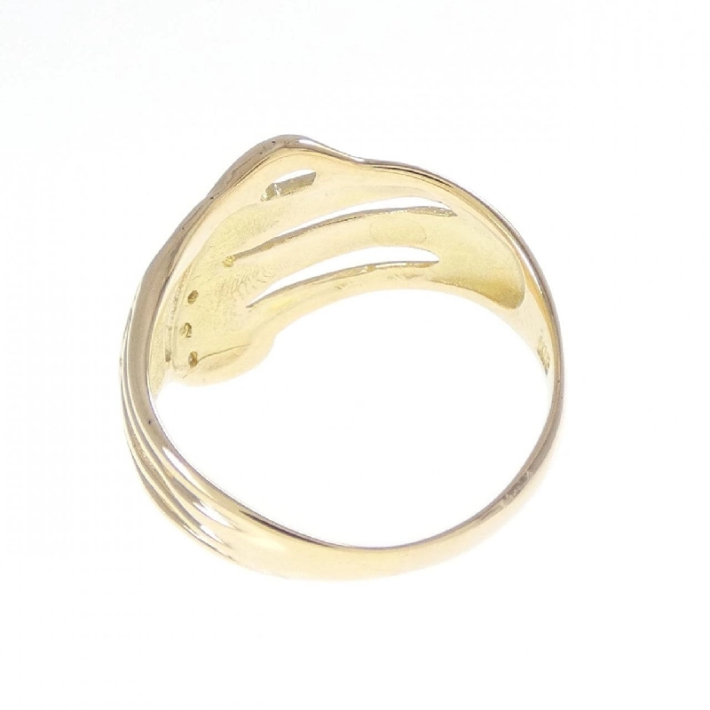 Nhẫn đính hôn kim cương K18YG - Hàng hiệu Authentic 853082