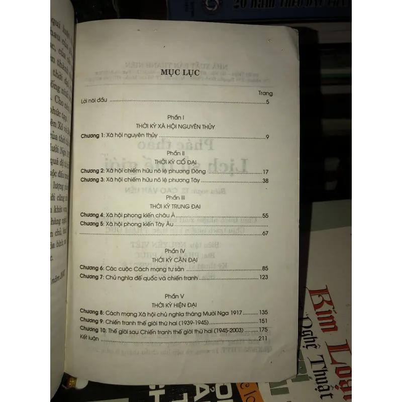 Phác thảo lịch sử thế giới - TS. Cao Liên 999772