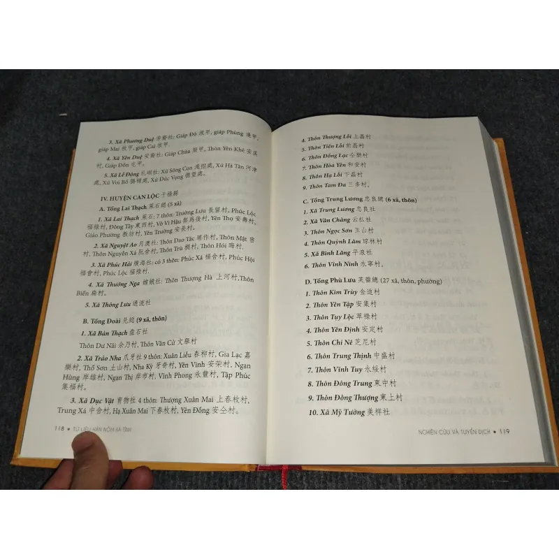 TƯ LIỆU HÁN NÔM HÀ TĨNH 991020