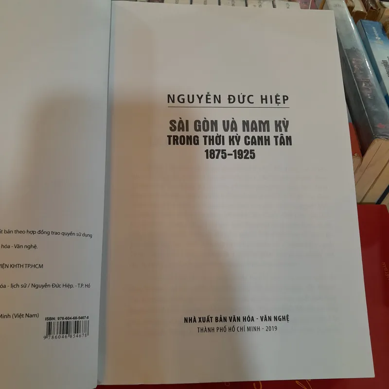 SÀI GÒN VÀ NAM KỲ TRONG THỜI KỲ CANH TÂN 1875-1925 -  NGUYỄN ĐỨC HIỆP 701819