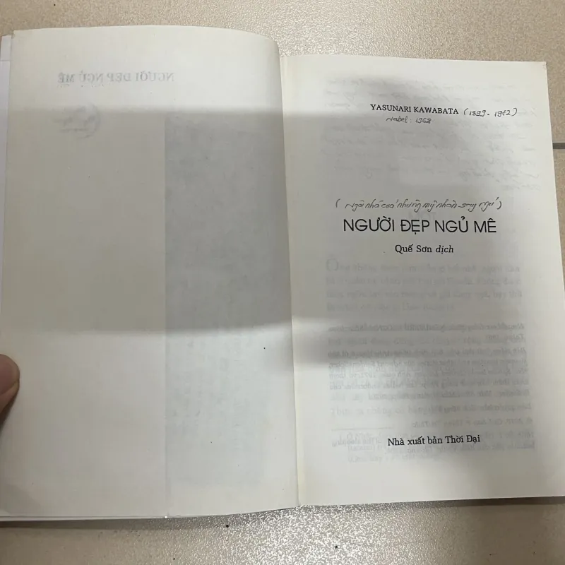 Người đẹp ngủ mê - Yasunari Kawabata (c43) 1019197