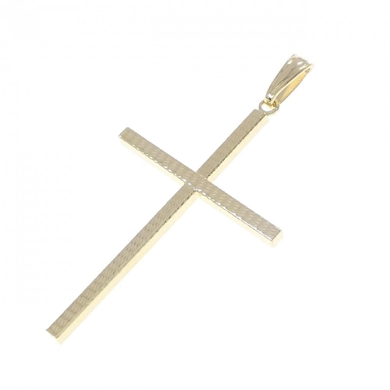 K18YG Mặt dây chuyền hình chữ thập - Hàng hiệu Chính hãng 863976