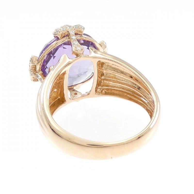 Nhẫn Amethyst K18PG 7.0CT - Hàng hiệu Chính hãng 852182