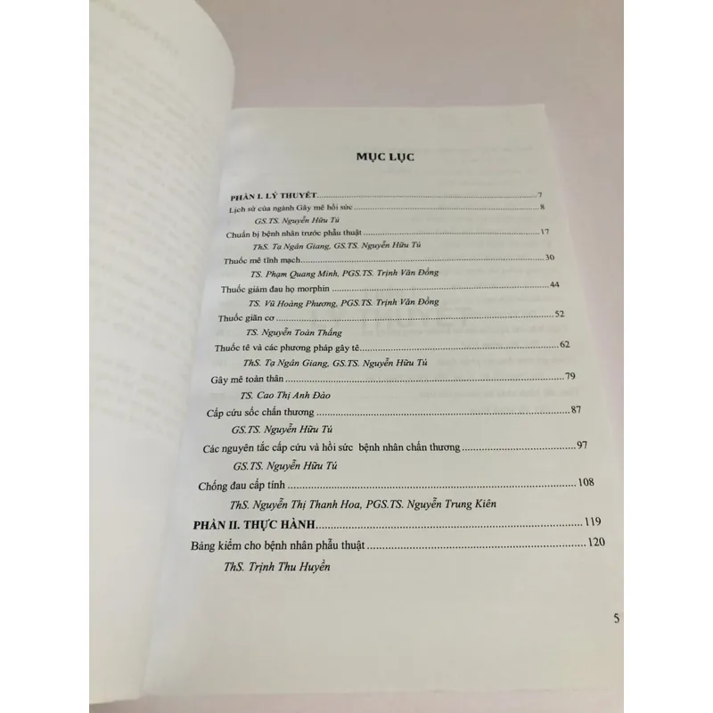 BÀI GIẢNG GÂY MÊ HỒI SỨC CƠ SỞ  726512