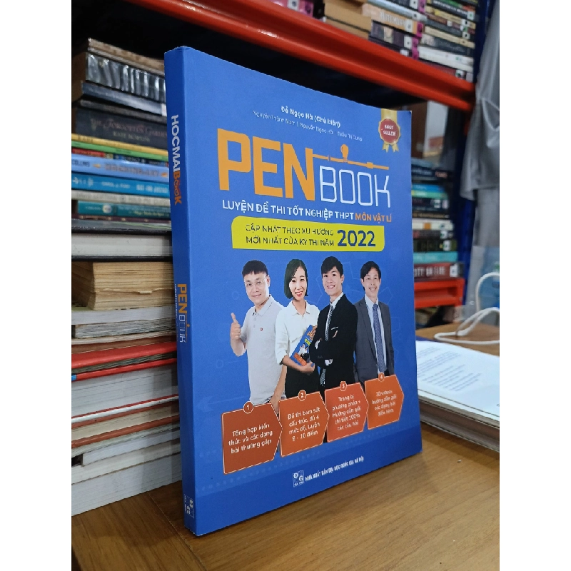 Pen book: Luyện đề thi tốt nghiệp THPT môn vật lý - cập nhật theo xu hướng mới nhất của kỳ thi tốt nghiệp THPT - Đỗ Ngọc Hà chủ biên 277413