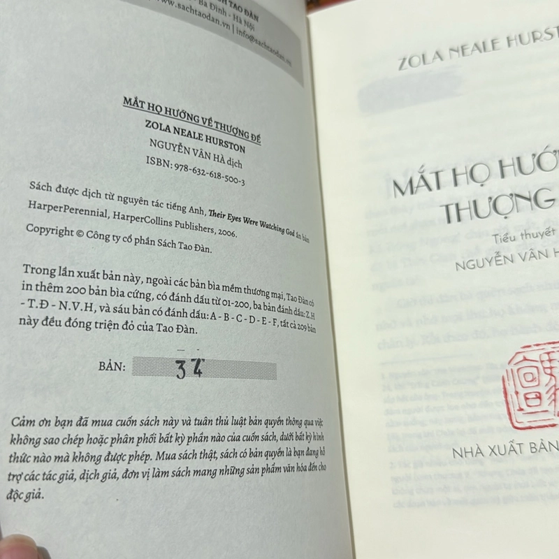Mặt nạ hướng về thượng đế - Zora Neale Hurston 534201