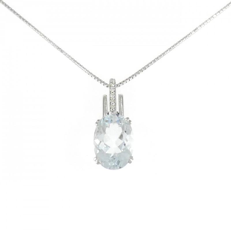 K9WG/375WG Dây chuyền Aquamarine 5.00CT - Hàng hiệu Chính hãng 856891