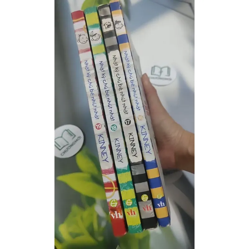 Combo Nhật ký Chú Bé Nhút Nhát 16, 17, 18, 19 715586