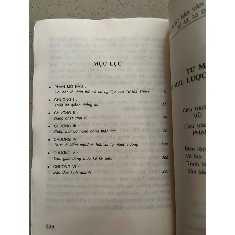 Tư Mã Thiên và mưu lược thương trường 784397