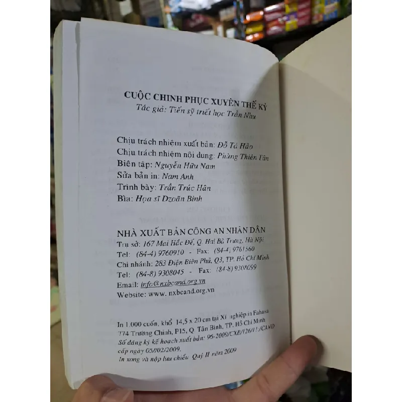 Cuộc chinh phục xuyên thế kỷ - Trần Nhu LỊCH SỬ - CHÍNH TRỊ - TRIẾT HỌC VAVO0910 588653