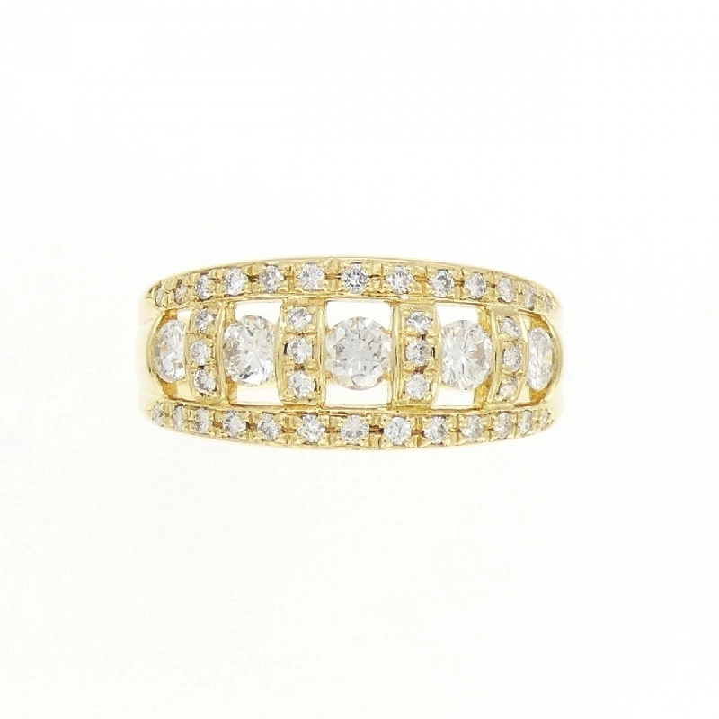 Nhẫn kim cương K18YG 0.75CT 666831