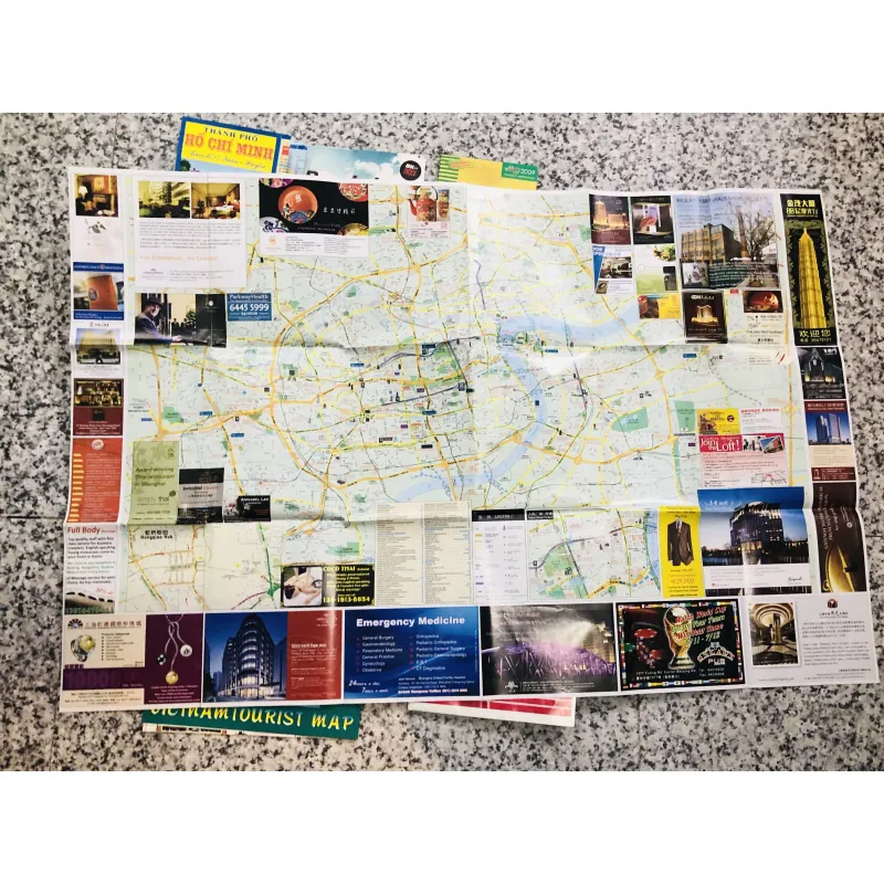 9 tấm bản đồ du lịch Việt Nam + nước ngoài  994287