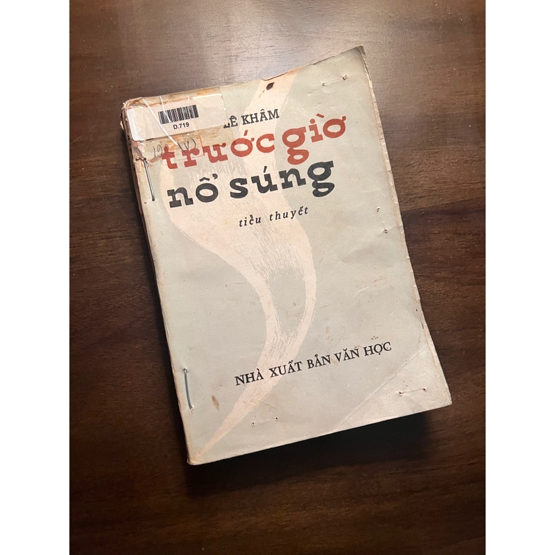 Trước giờ nổ súng (tiểu thuyết) xb 1977 548798