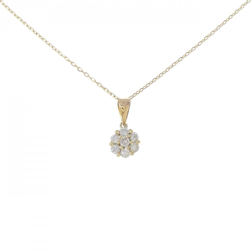 K18YG Dây chuyền kim cương 0.15CT - Hàng hiệu Chính hãng 857023