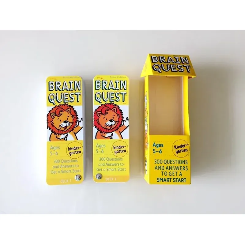 Brain quest 2-6 tuổi (Sách nhập) - 4 hộp thẻ 759578
