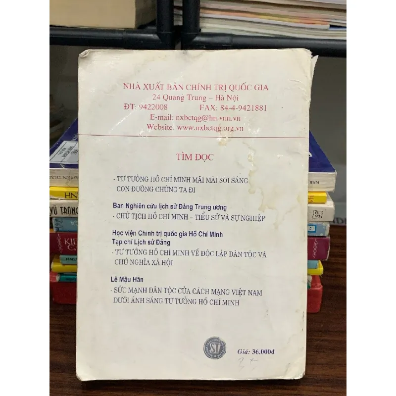 Giáo trình Tư tưởng Hồ Chí Minh – NXB Chính trị Quốc gia 588337