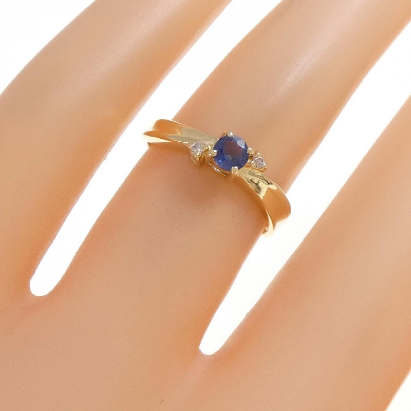 Nhẫn Sapphire K18YG 667454