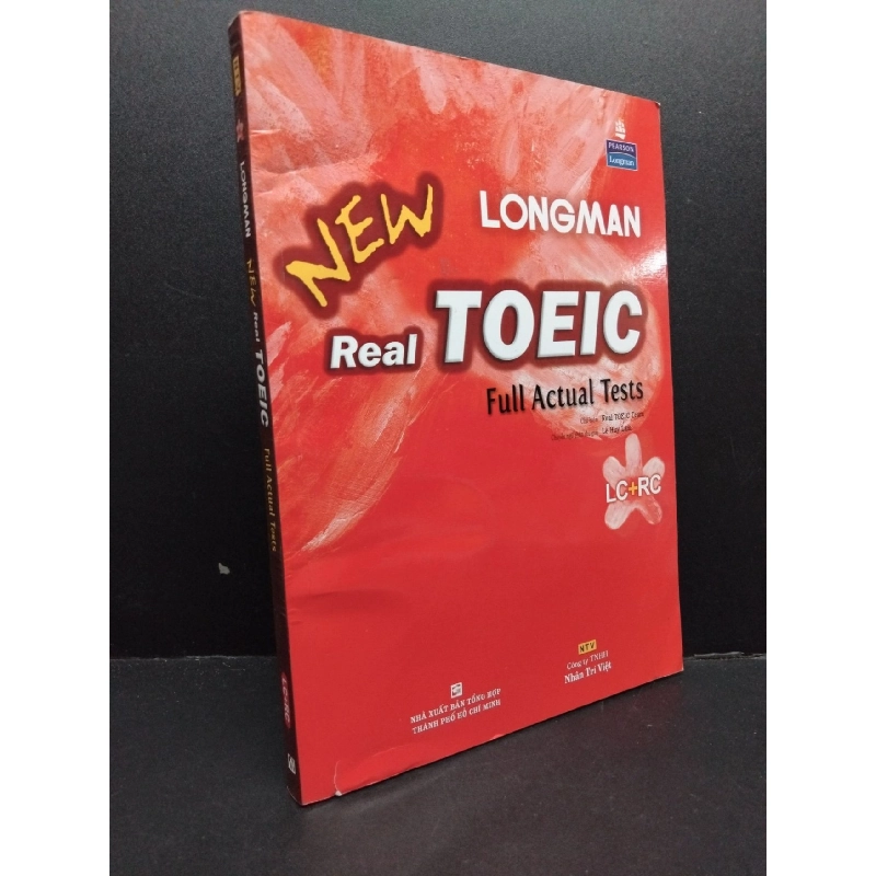 New real Toeic Full Actual Test mới 90% kèm CD HCM2606 Longman HỌC NGOẠI NGỮ 915866