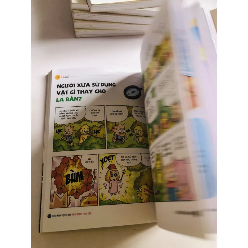 Bộ QUIZ! KHOA HỌC KÌ THÚ – 6 CUỐN 🌈📚 780549