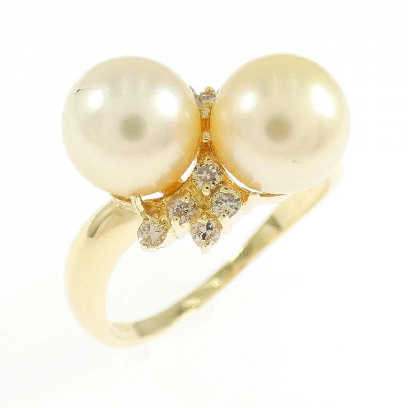 Nhẫn ngọc trai Akoya K18YG - Hàng hiệu Authentic 854513