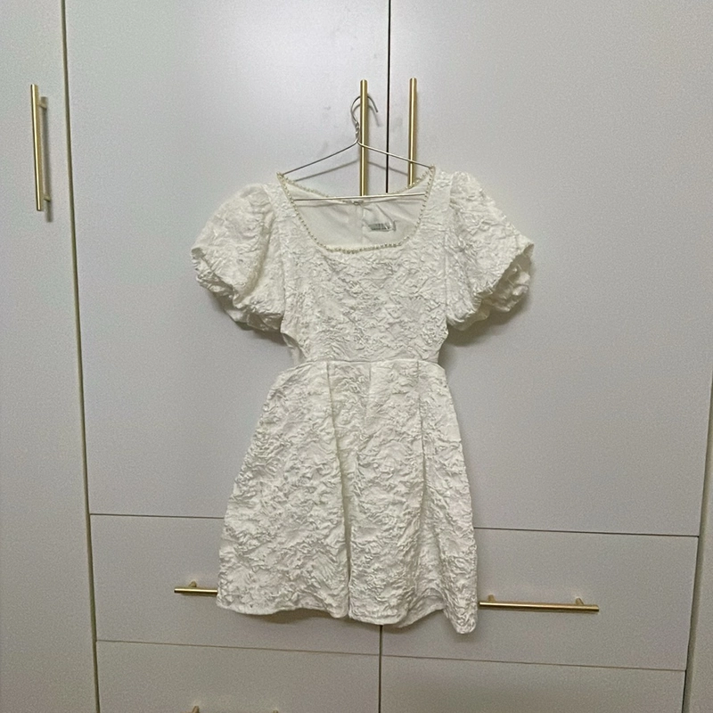 Váy trắng babydoll dự tiệc 317022