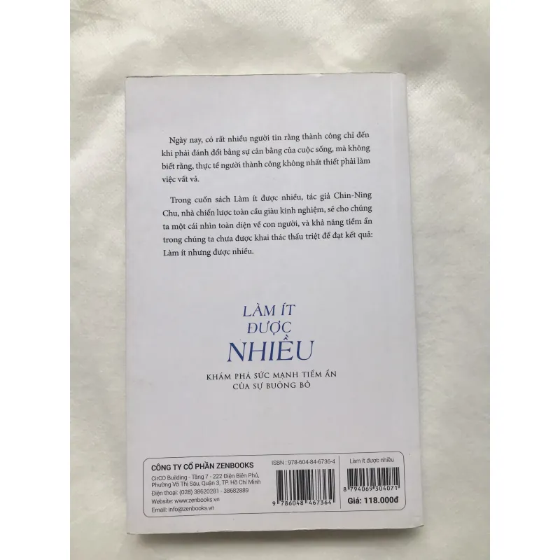 Làm Ít Được Nhiều - Do Less Achieve More 750299