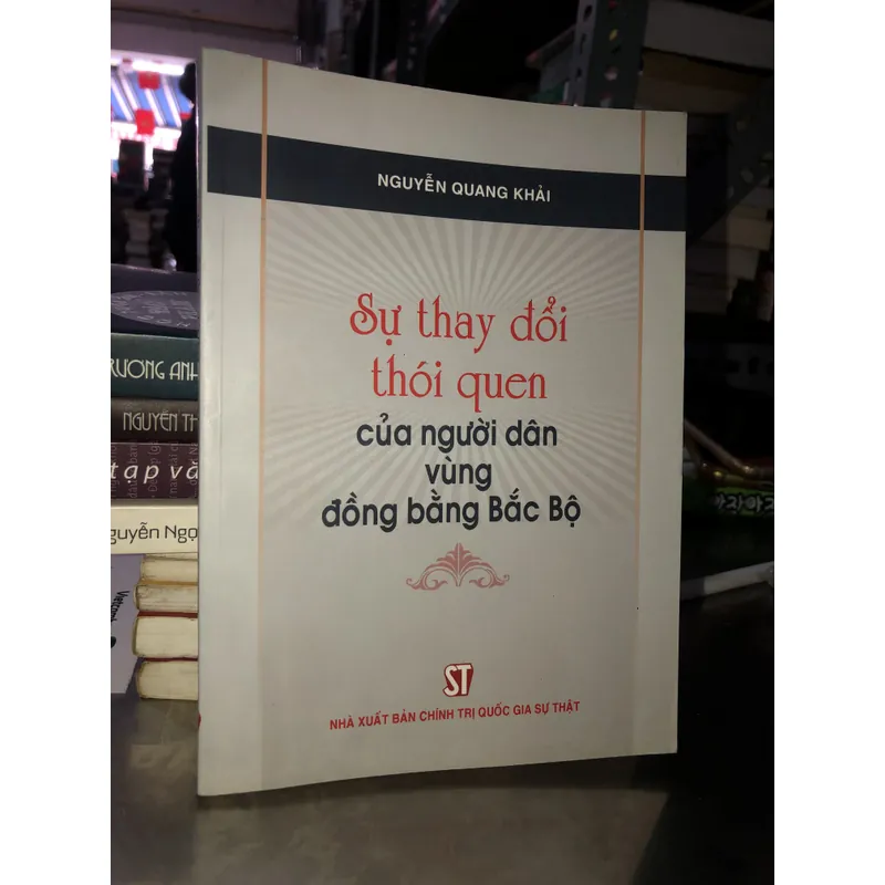 Sự thay đổi thói quen của người dân vùng đồng bằng Bắc Bộ - Nguyễn Quang Khải 679654