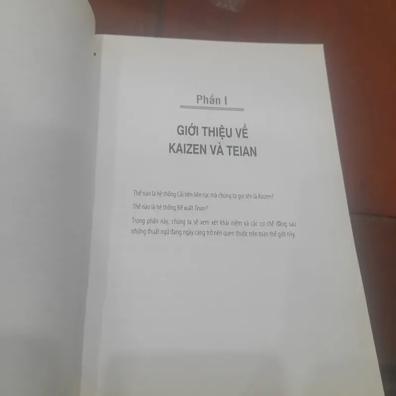 KAIZEN TEIAN, thiết lập hệ thống Cải Tiến Liên Tục 689511