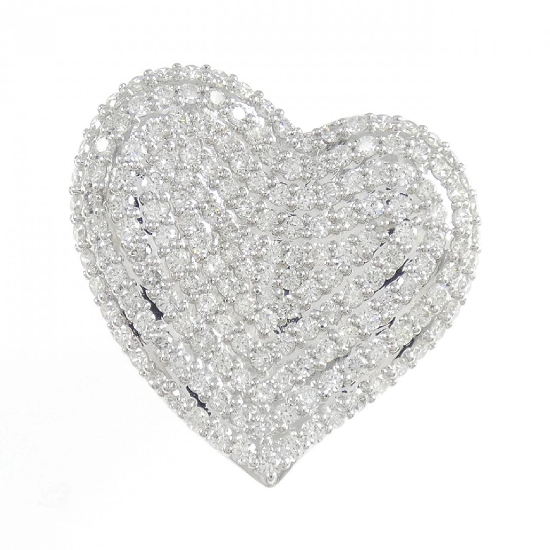 Nhẫn kim cương hình trái tim K18WG 2.00CT - Hàng hiệu Authentic 850912