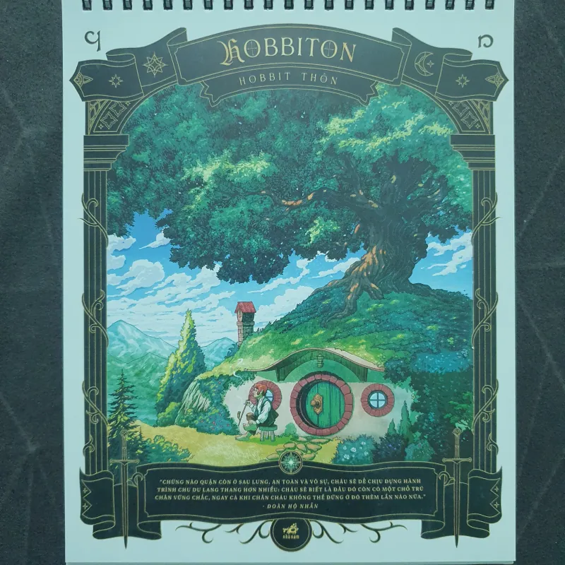 Lịch để bàn Nhã Nam 2026 - Vùng đất kỳ ảo (new, chưa sử dụng) 752957