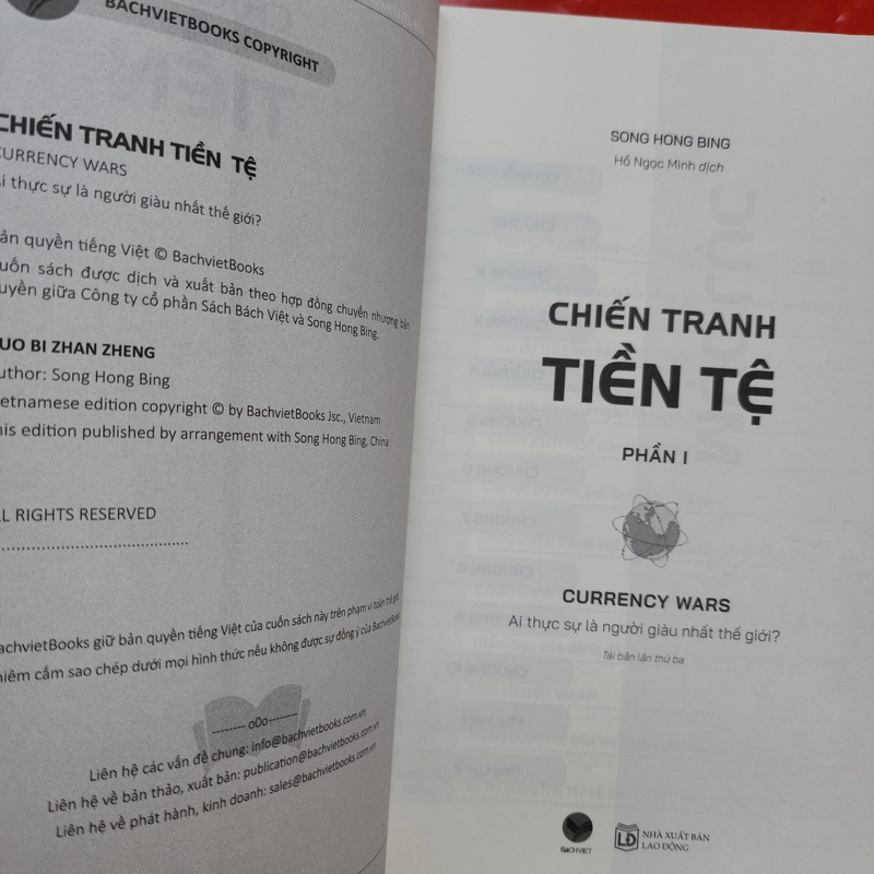 Sách Chiến tranh tiền tệ phần 1 của Song Hong Bing mới 95% 536942