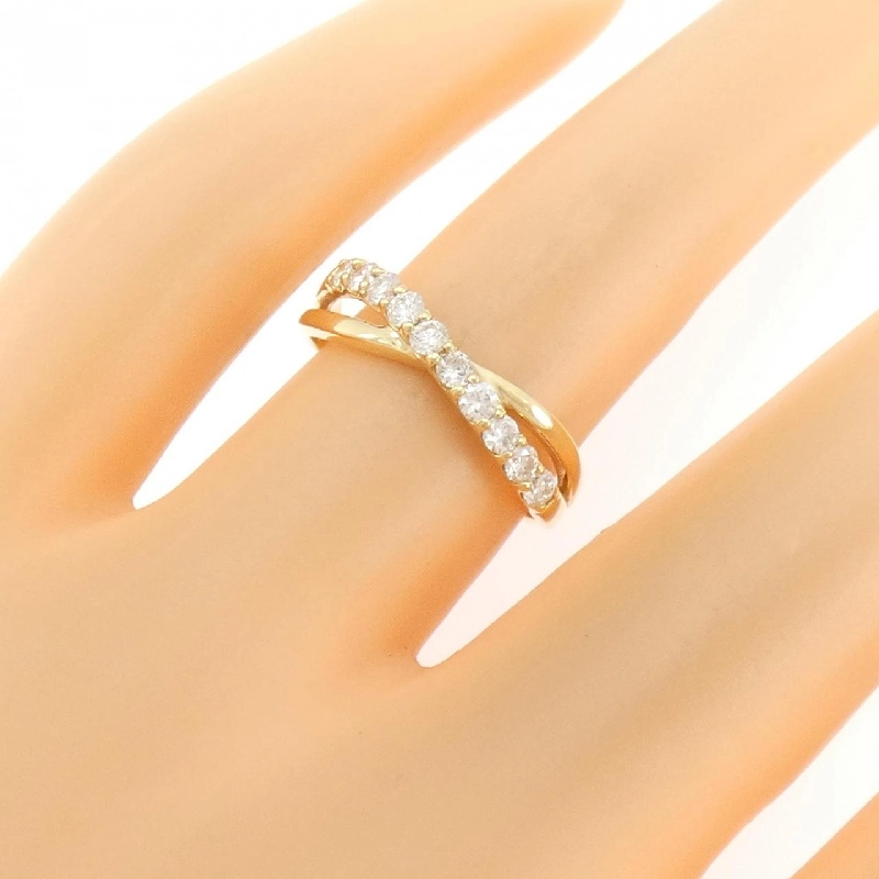 Nhẫn kim cương K18YG 0.30CT - Hàng hiệu Authentic 851456